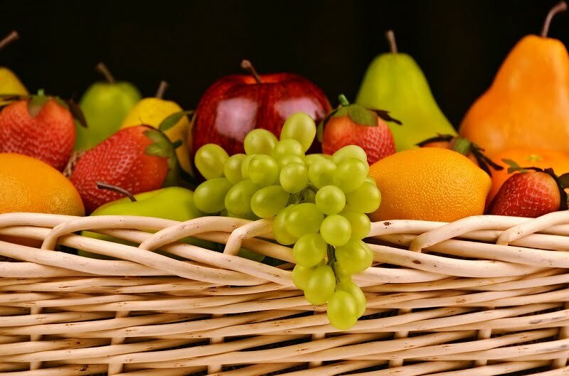 Frisches Obst ist ein geeignetes Geschäftsgeschenk für Mitarbeiter